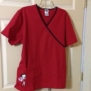 ✔️Betty Boop scrubs